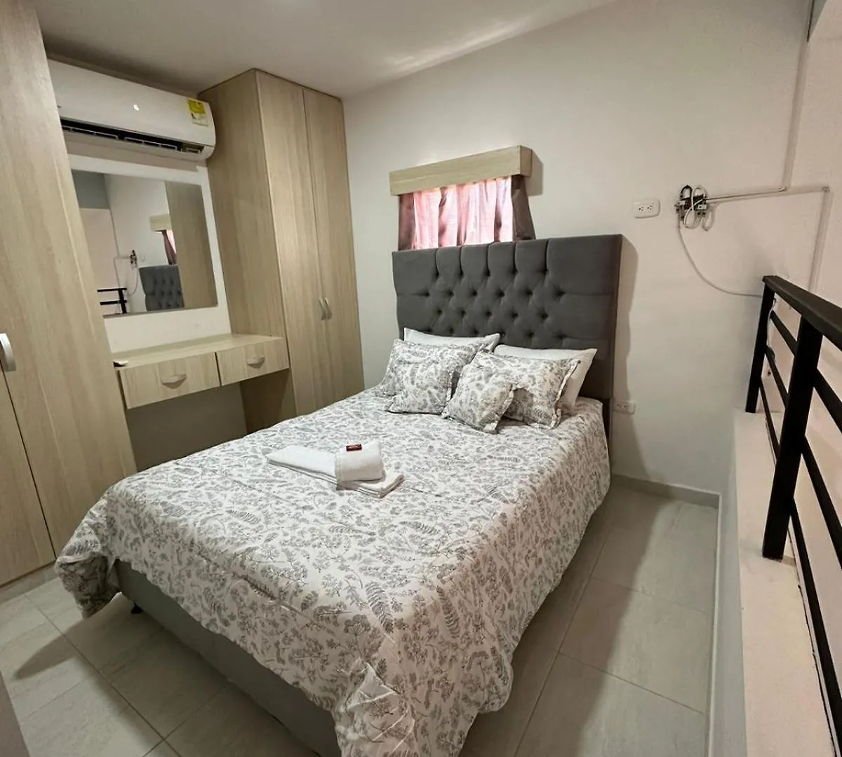 Apartaestudio Amoblado Tipo Loft En Barrio La Campina Cartagena Appartamento
